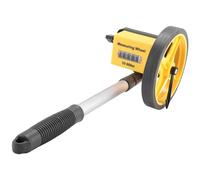 Katnetoly Misuratore Della Distanza Della Ruota Misuratore Della Ruota Della Ruota Plastica 17,72 X 6,3 X 5,51 Pollici per Topografi (Ruota Piccola, 12)