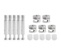 Katnetoly Mobili Cam montaggio con tasselli e preinserito Dado (Impostato di 5)