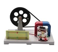 Katnetoly Modello di Generatore Un Manovella AC e DC Manuale, Modello di attività del Generatore di Motore Dimostrativo, Attrezzatura Sperimentale del Dispositivo