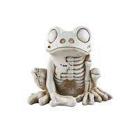 Katnetoly Modello di Scheletro di Rana Statua di Scheletro di Animale di Halloween Realistico Terrificante Scheletro di Animale Decorazione Ornamenti di Rana