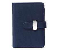 Katnetoly Modern Design A7 Personal Organizer Planner Pu Copertura In Pelle Diario Notebook School Office Stationery (Blu)