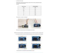 Katnetoly Modulo Display OLED da 0,96 Pollici con Pulsanti, Encoder Rotativo EC11, Interfaccia IIC, Schermo LCD
