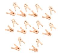 Katnetoly Molle In Legno per Giochi per Bambini, Antiscivolo per Vestiti e Lenzuola Bambini, Mollette In Legno per un Uso Pratico