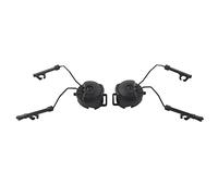 Katnetoly Monti per Guida Rapida per Adattatore per Guida per Cuffie Set di Supporti per Cuffie Staffa di Sospensione per Guida per Accessori per -Nero