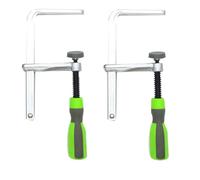 Katnetoly Morsetti con Binario A T XT2 - Morsetti Fissaggio per Recinzioni XT XTENDER (XT524, XT536) - da Utilizzare per il Serraggio con Binario A T per Lavorazione Legno, Confezione da 2