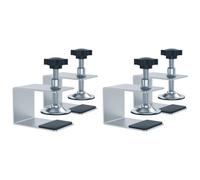 Katnetoly Morsetti per Armadietti, Morsetto di Installazione Clip di Fissaggio per Cassetti In, Regolabile per Hardware per Armadietti da Falegname Telaio A