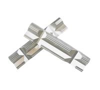 Katnetoly Morsetto A Ganascia Duro Morsetto A Ganascia In Lega di Alluminio Morsetto Protettivo per Morsa Magnetica da 4 Pollici