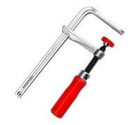 Katnetoly Morsetto per Binario di Guida con Braccio A Vite Completo di Morsetto per Binario di Guida con Maniglia In Legno da 120 mm con Braccio A Vite