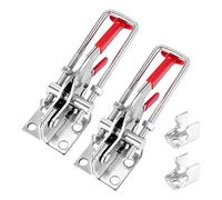 Katnetoly Morsetto un Levetta Autobloccante con Chiavistello un U con Chiavistello per Carichi Pesanti con Capacità di 2000 Libbre