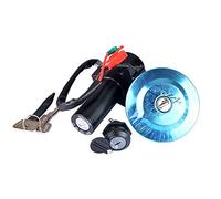 Katnetoly Motorino del Motociclo YBR125 Interruttore di Accensione Elettrico Set di Blocco Tappo del Serbatoio della Serratura della Porta di Alimentazione per 125Cc YBR 125