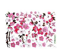 Katnetoly Murali - Murali Rimovibili con Rami di Albero di Ciliegio - Murali per Camera da Letto DIY