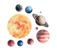 Katnetoly Murali Solare Murali Scuola Materna ' Decorazione Murale Spazio DIY per Camera dei Bambini