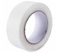 Katnetoly Nastro a rete fibra di vetro bianca autoadesivo per crepe fori