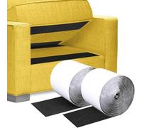 Katnetoly Nastro con Gancio e, Nastri di Fissaggio Autoadesivi da 4 Pollici X 20 Piedi per Evitare Che I Cuscini del Divano Scivolino, Perforazione per il Montaggio A Parete