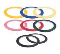 Katnetoly Nastro per Lavagna, Confezione da 8, Colori Assortiti, Nastro Sottile per Lavagna Cancellabile, Accessori per Lavagna, Parti di Ricambio per Lavagna