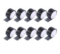 Katnetoly Nastro per Riparazione Zanzariere per Finestre, Foglio Autoadesivo per Riparazione Schermi Finestre, Nero