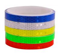 Katnetoly Nastro Riflettente in PVC da 8 Metri Riflettenti per Biciclette Mountain Bike e Motociclette