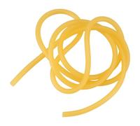 Katnetoly Natural Tubo Chirurgico in Lattice di Gomma Tubo 2X5Mm Dimensione Gialla: 1M