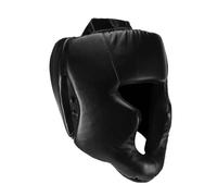 Katnetoly Nero Protezione Capo di Protezione Capo Kick Boxing Protezione Gear