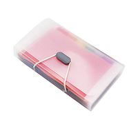 Katnetoly New Office A6 Cartella per File Espandibile Portafogli Organo Bag 13 Strati Tipo di Corda per Appendere L'