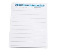 Katnetoly Note Adesive Divertenti, Blocco Note con Delle Cose da Cancelleria Divertente, Forniture per Ufficio, Etichette per Notebook, Note Adesive da Scrivania 50 Pagine Facili da Usare, B