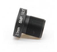 Katnetoly Obiettivo A Fisheye da 2,1 mm e 5 MP 170° per Telecamera Panoramica Ad Angolo per Telecamera HD CCTV IP con Filtro