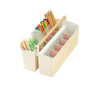 Katnetoly Organizzatore Ad Portatile Portatile A Pennellata di Cartoleria di Cartolette di Cartoleria per Studente Porta Multifunzione A