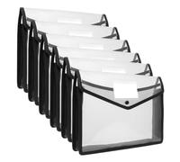 Katnetoly Organizzatore di File da 6 Pezzi Borsa per Documenti Cartelle di File Busta Cartella per Cancelleria