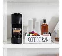 Katnetoly Organizzatore per Stazione del caffè in Legno - Accessori per Bar del caffè, Portacialde del caffè, Cestino Portaoggetti per Bar del caffè di Casa A