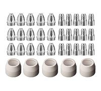 Katnetoly P80 Plasma Elettrodo Punta Ugello 1.5 100Amp Plasma Taglio Torcia Consumabili Accessorio 35 Pz