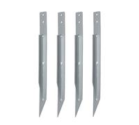 Katnetoly Pacco da 4 Riparazioni per il Recinto, Ancoraggio Migliorato per il del Recinto per la Riparazione del Inclinato/del Recinto In Legno.