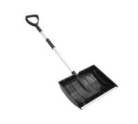 Katnetoly Pala da Neve Portatile di Dimensioni per Pala da Neve su Strada Carrabile con Manico nel Alluminio e Pala Un Un Larga per La Rimozione della Neve