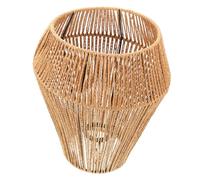 Katnetoly Paralume In Rattan per Lampada da Tavolo per Casa, Paralume In Paglia per Lampada da Comodino, Manuale