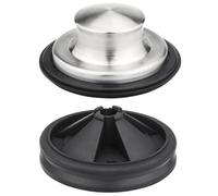 Katnetoly Paraspruzzi per Smaltimento Rifiuti con Tappo per da Cucina In Acciaio Inossidabile Spazzolato, Set di Tappi di Scarico, Parti di Ricambio per Rifiuti Alimentari