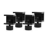 Katnetoly Parti della Stampante 3D 4PZ Morsetto della Clip Letto Riscaldato nel Vetro Pinze per Letto Riscaldato nel Lega di Alluminio Focolaio Costruire Fermo della Piattaforma