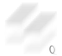 Katnetoly Pellicola di Protezione per Specchi per Cabina di Sabbiatura 24 PCS Pellicola di Protezione Interna In Poliestere Dimensioni 23 In X 11 In