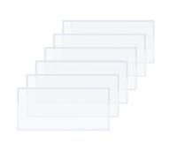 Katnetoly Pellicola per Sabbiatura di Ricambio - Copertura per Obiettivo In Poliestere da 6 Pezzi per Cabinet di Sabbiatura, Pellicola per Sabbiatura 23 X 11 Pollici A