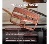 Katnetoly per 2006-2011 1PC Legno ABS Auto Anteriore Centro Aria Condizionata Sfiato Presa Copertura Trim Accessori