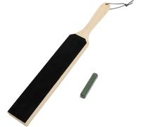 Katnetoly Per Affilatura Coltelli Blocco A Doppia Faccia per la Rettifica con Manico Ergonomico per Affilare Coltelli, Intagliare il Legno