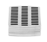 Katnetoly Per Coperture per Fori di, 30 Pezzi di Coperture In Acciaio Inossidabile per Fori di Drenaggio, Reti per Uso su Pareti.