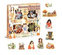 Katnetoly Per Forniture di Scrapbooking 428 Pezzi Estivi per Scrapbook, 100 Fogli di Trasparenti In PET per Diario Paesaggistico Autunnale.