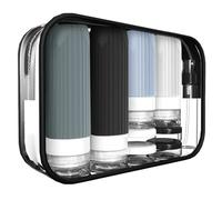 Katnetoly Per I Articoli da Toeletta Bottiglie da Viaggio Kit Contenitori In Silicone Kit Perdite Accessori Ricaricabili Aeroplani Elementi Essenziali