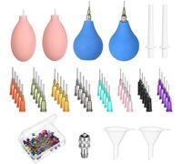 Katnetoly Per il Kit di Strumenti per Ceramiche, per la Ceramica, Set di Applicatore di Precisione in Ceramica, per Forniture per Gli Strumenti di Applicazione della Glassa di Argilla