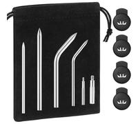 Katnetoly per Lacci con Manico Antiscivolo, in Acciaio Inossidabile 304, per Kit di Riparazione Lacci di da Baseball e Softball.