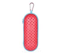 Katnetoly per Occhialini da Nuoto, da Trasporto in Eva con Foro di Drenaggio, Cerniera, per Occhiali da Sole con Clip, Rosa