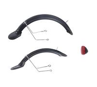 Katnetoly Per Parafango per Bicicletta Elettrica V1 da 14 Pollici Parafango Pieghevole per Bicicletta all Inclusive Staffa in Lega di Alluminio,A