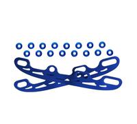 Katnetoly per Pattini da Ghiaccio per Attrezzi Sportivi Rinforzati e Durevoli e Accessori per Pattini da Hockey su Ghiaccio per Il Tempo Libero, Grande Blu