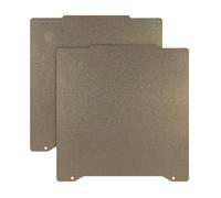 Katnetoly Per Prusa Mini Piastra di Costruzione in Lamiera PEI 196,3X190mm Doppia Faccia PEI Pet PEO Piastra PEI Riscaldata in Lamiera di Acciaio per Molle Durevole Facile Installazione -C