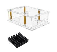 Katnetoly Per Scheda di Sviluppo ESP32-P4 con in Acrilico Dotata di Dissipatore di per -for ESP32P4-M3 Copertura Protettiva Trasparente.