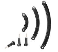 Katnetoly Per Selfie con Curvo per Estensione Braccio per Un 3 Vie per 9 8 7 6 5 Accessori per Fotocamera 4K con Vite